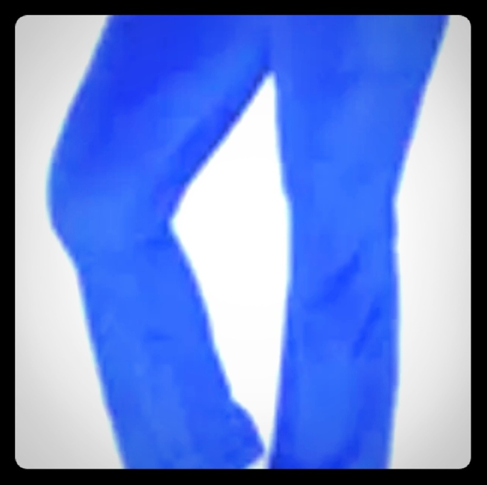 Women's XXL Royal Blue Velour Sweat Outfit